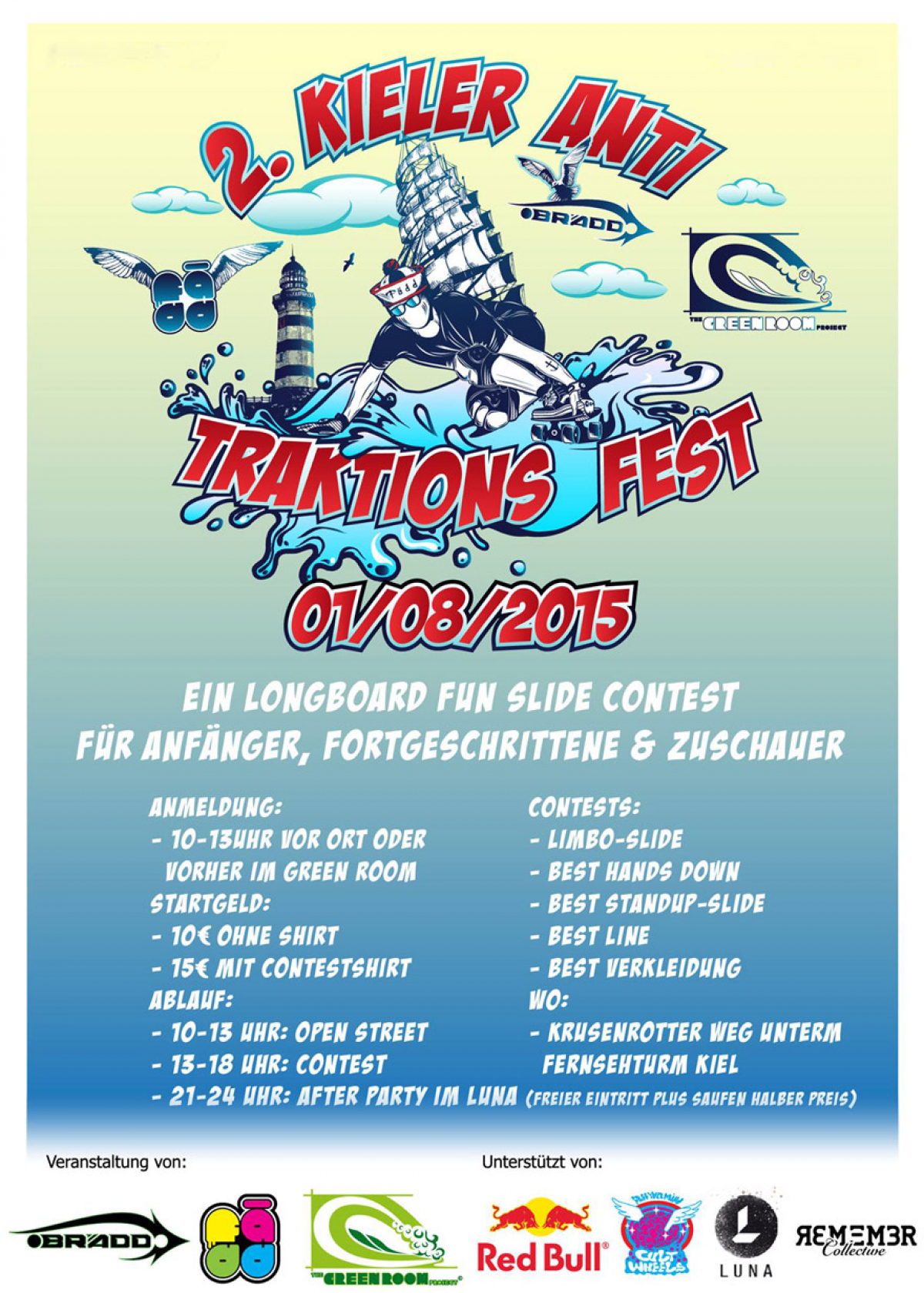 Anti Traktions Fest - Skatelongboard Contest