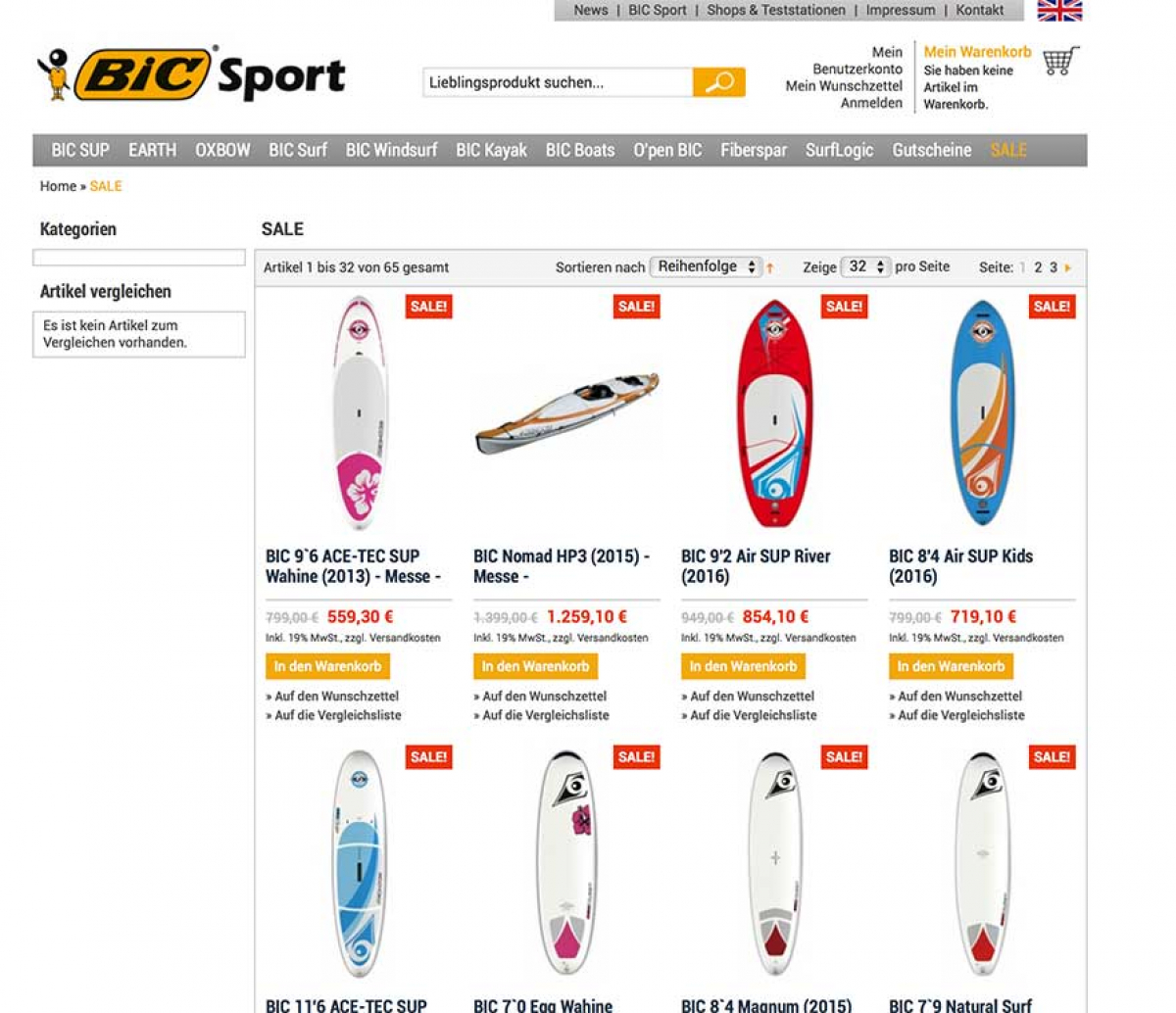 BIC Sport - Sale