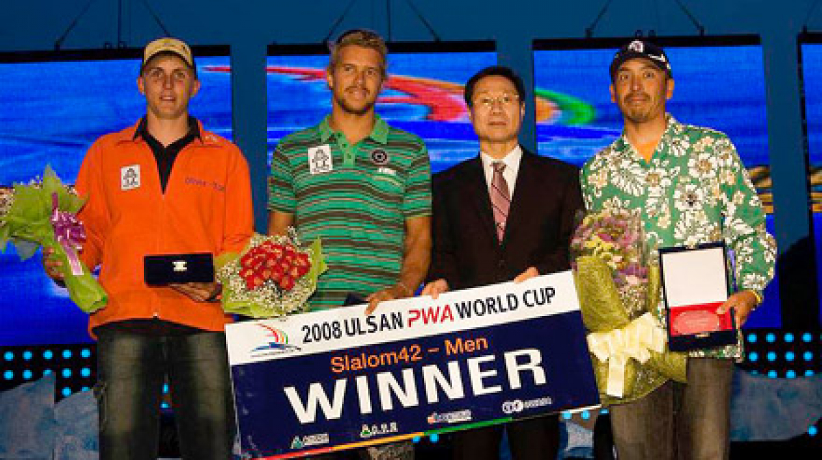 PWA World Cup - Kein Wind in Korea