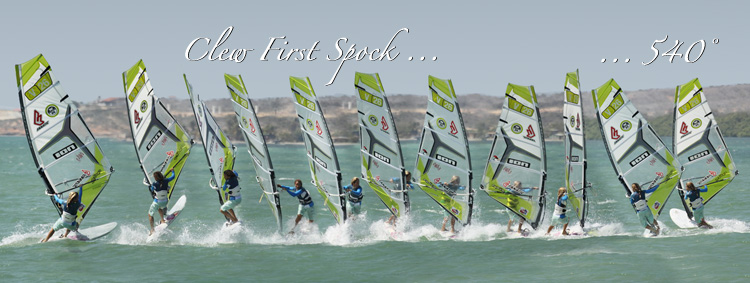 Clew First Spock - Wind von rechts
