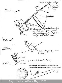 Skizze von Derk Thijs von 1977