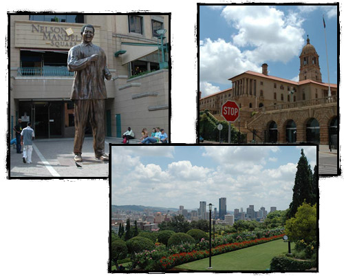 Johannesburg und Pretoria