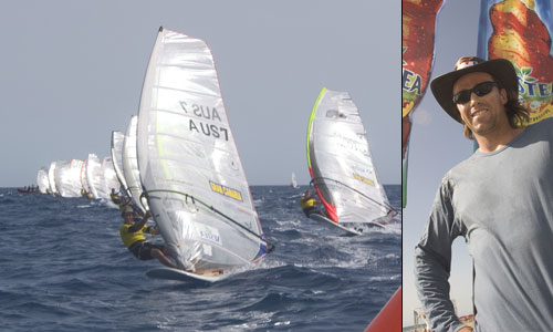 Racing in Maspalomas: Steve Allen
