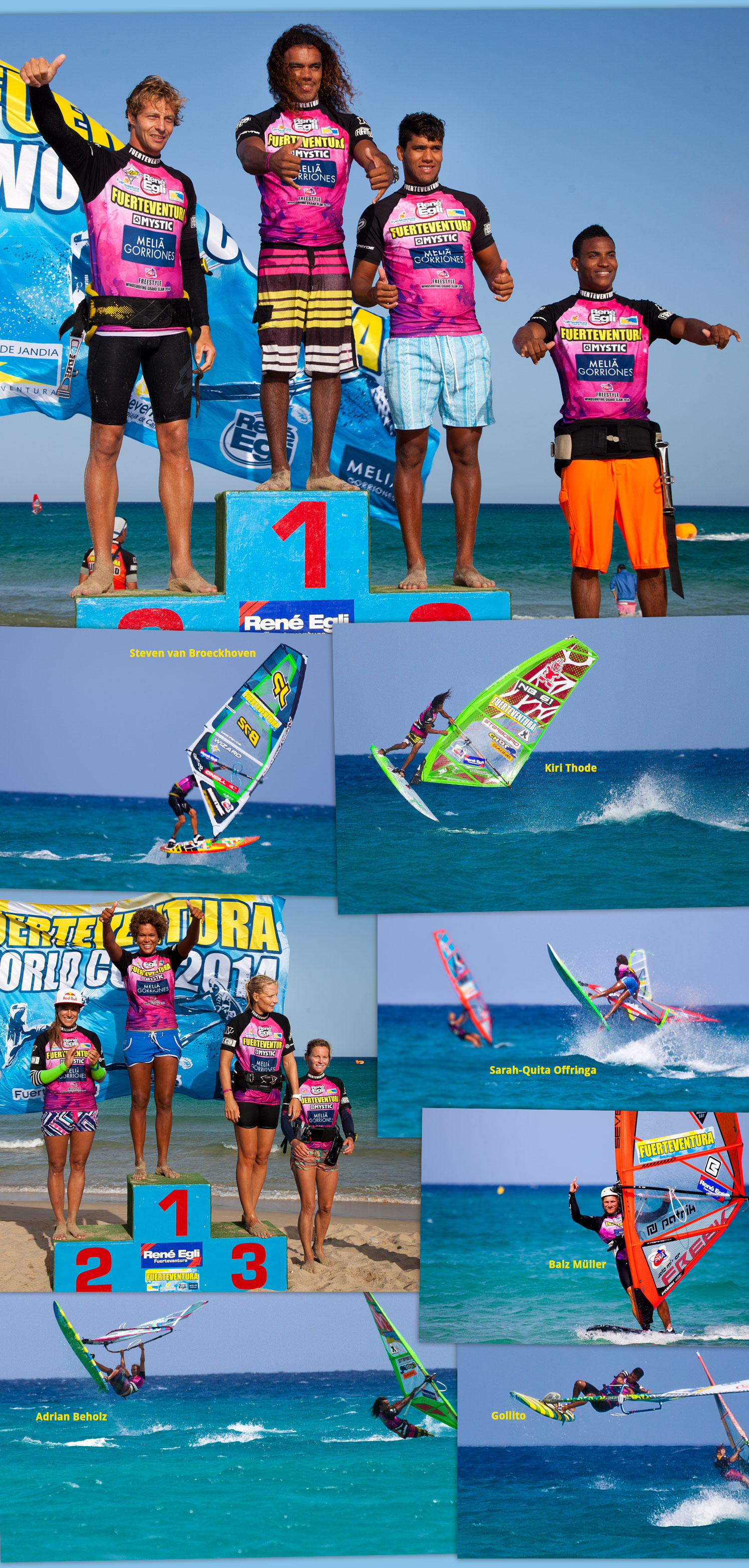 PWA Windsurf World Cup Fuerteventura 2014 - Freestyle Grand Slam