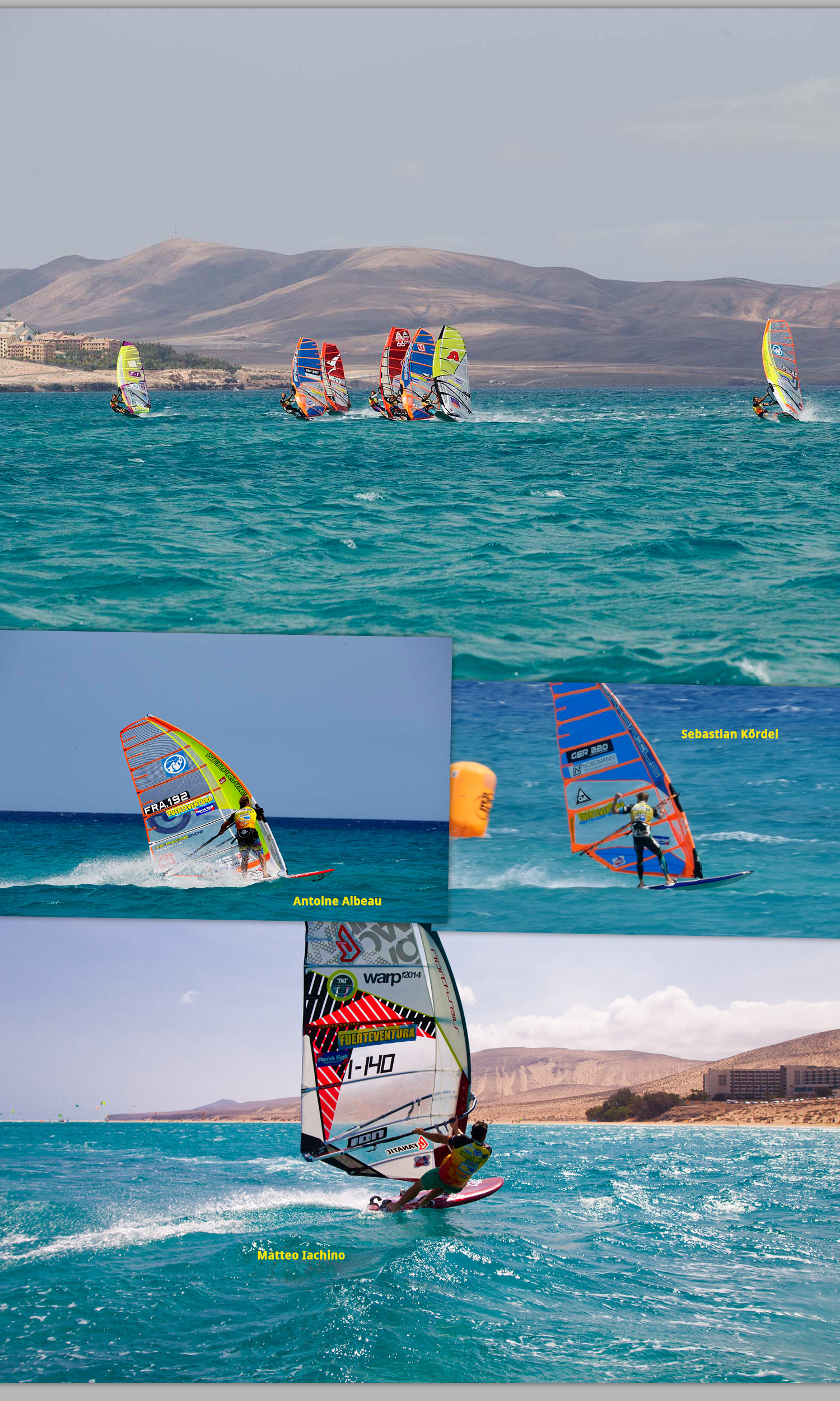 PWA Windsurf World Cup Fuerteventura 2014 - Slalom Grand Slam