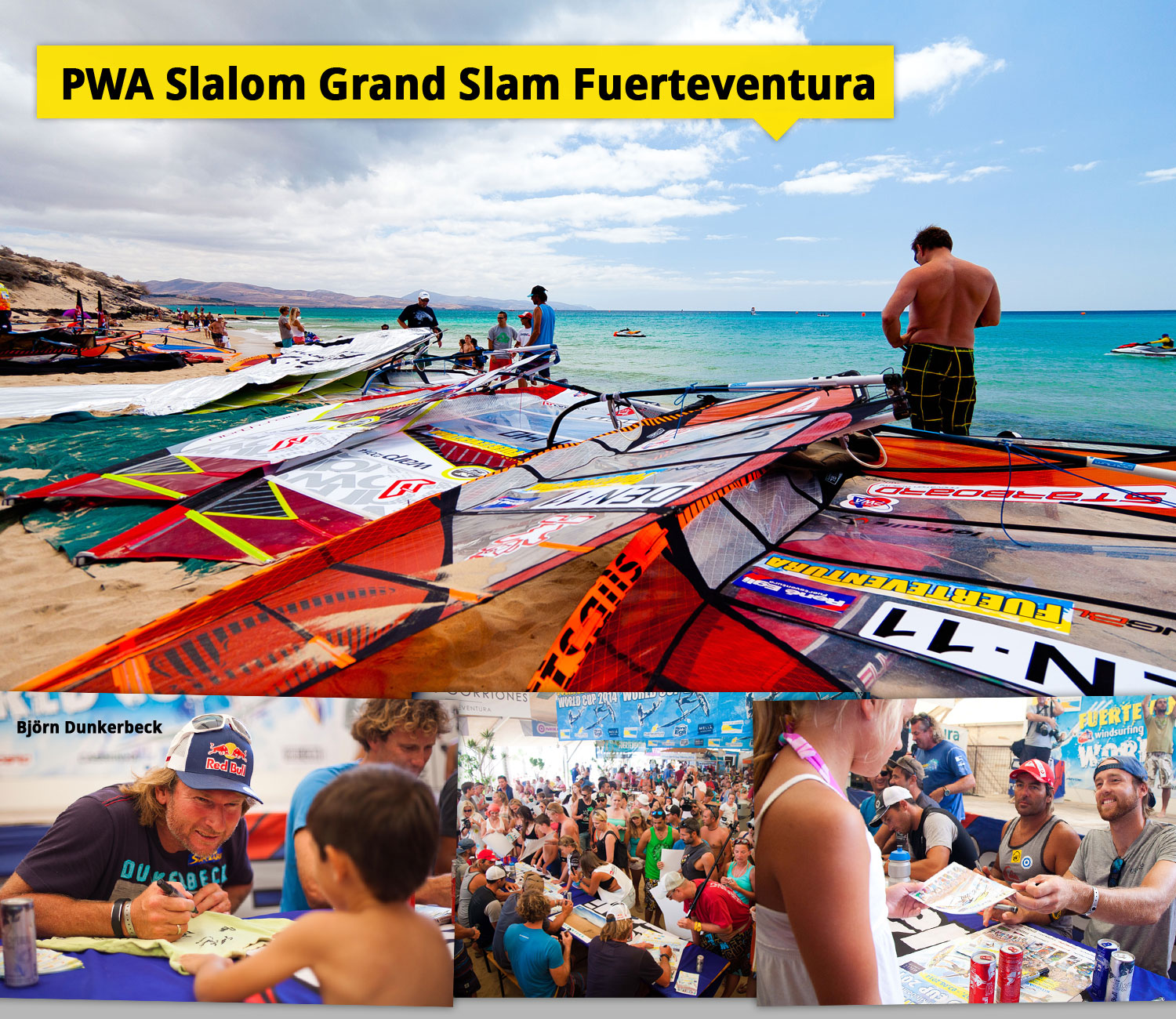 PWA Windsurf World Cup Fuerteventura 2014 - Slalom Grand Slam