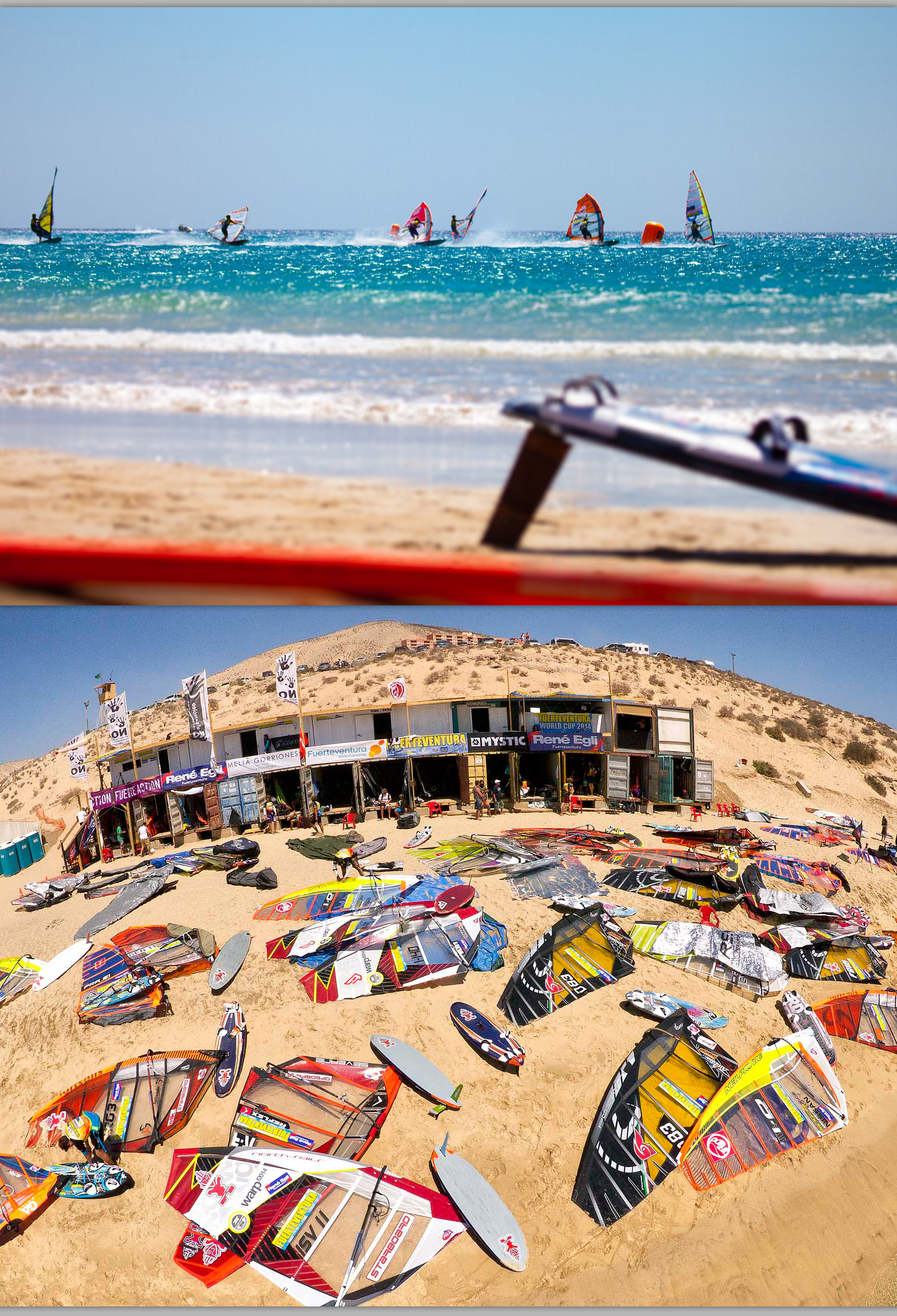 PWA Windsurf World Cup Fuerteventura 2014 - Slalom Grand Slam