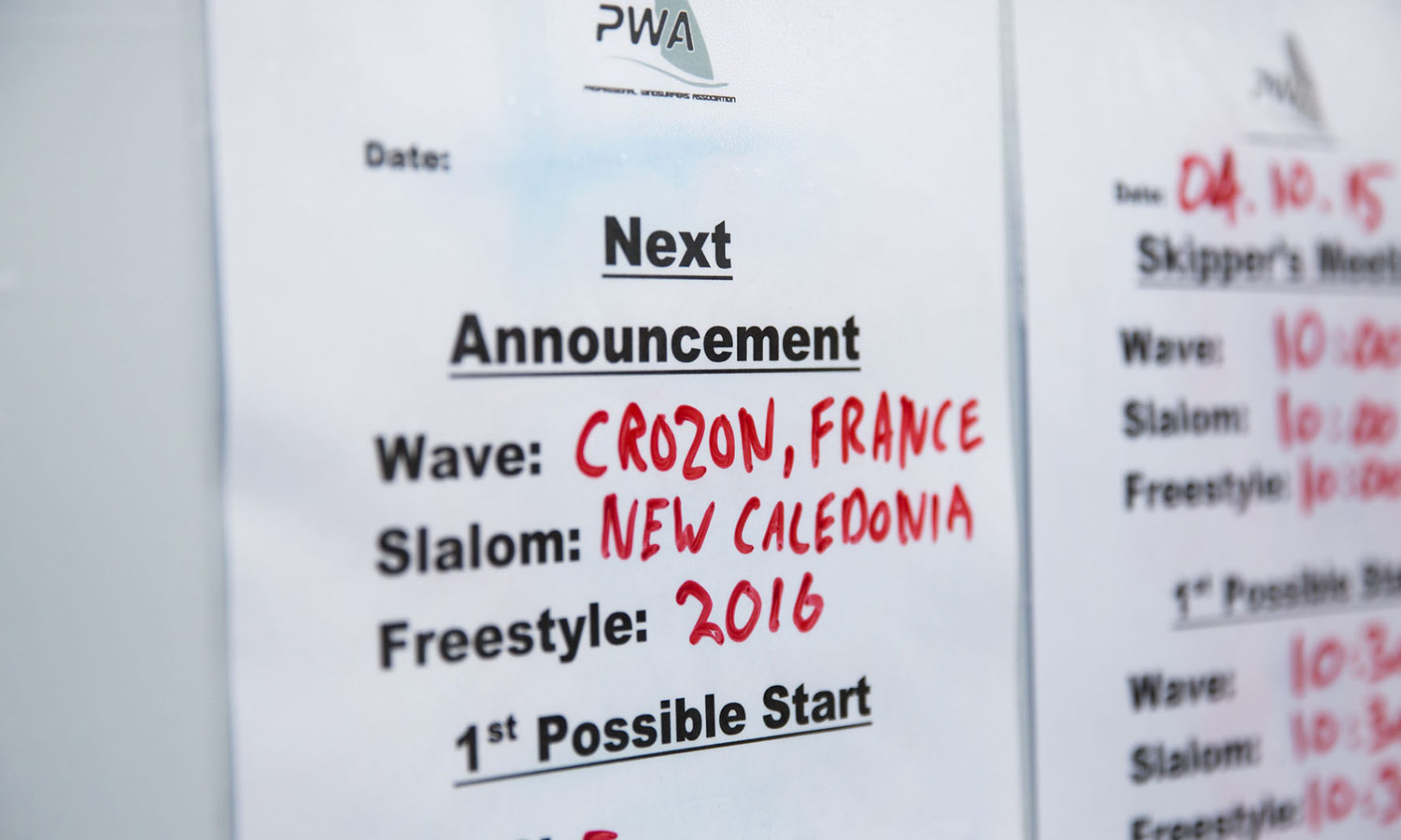 PWA Windsurf World Cup Sylt 2015