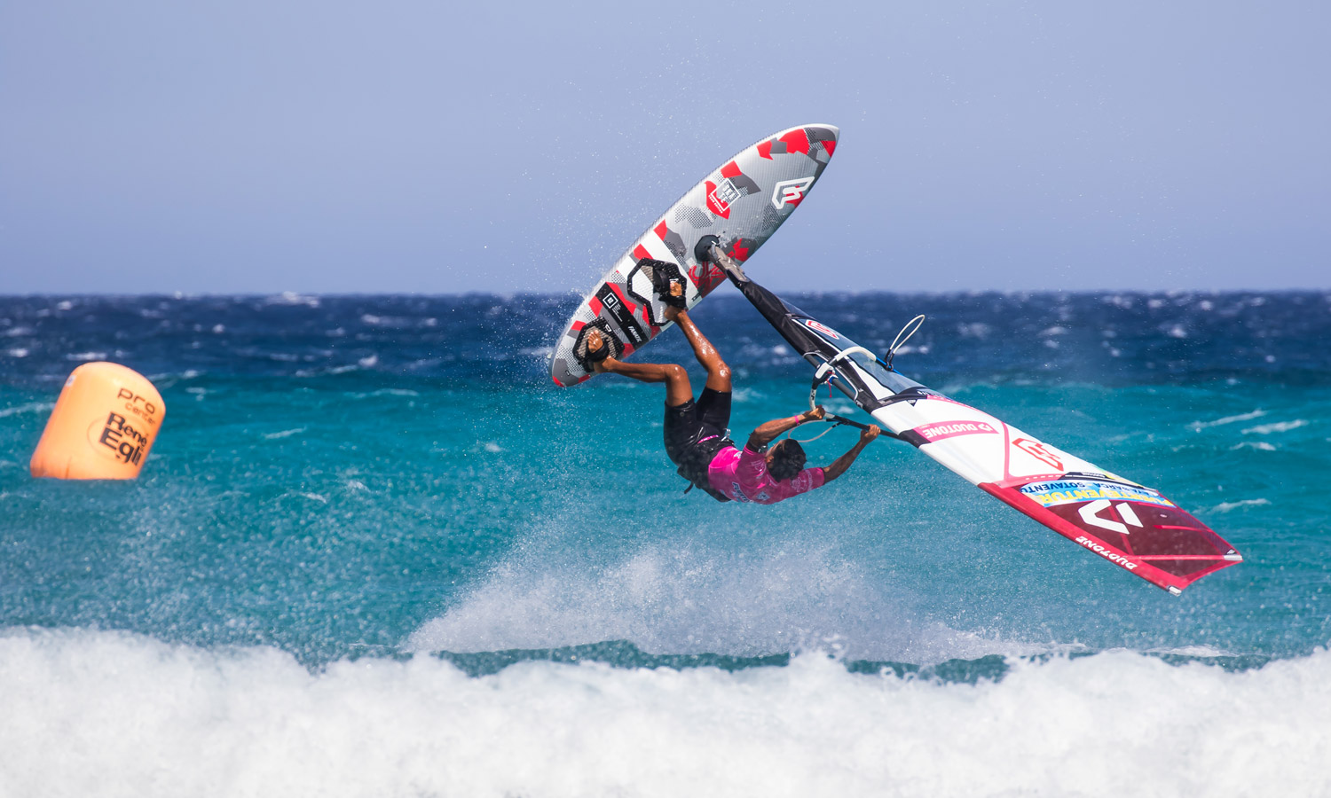 PWA Windsurf World Cup Fuerteventura 2018 - Freestyle Action am Sotavento Beach