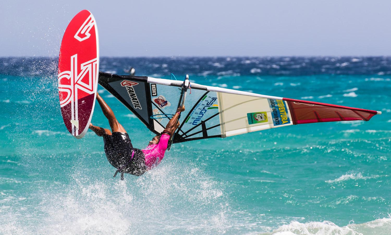 PWA Windsurf World Cup Fuerteventura 2018 - Freestyle Action am Sotavento Beach