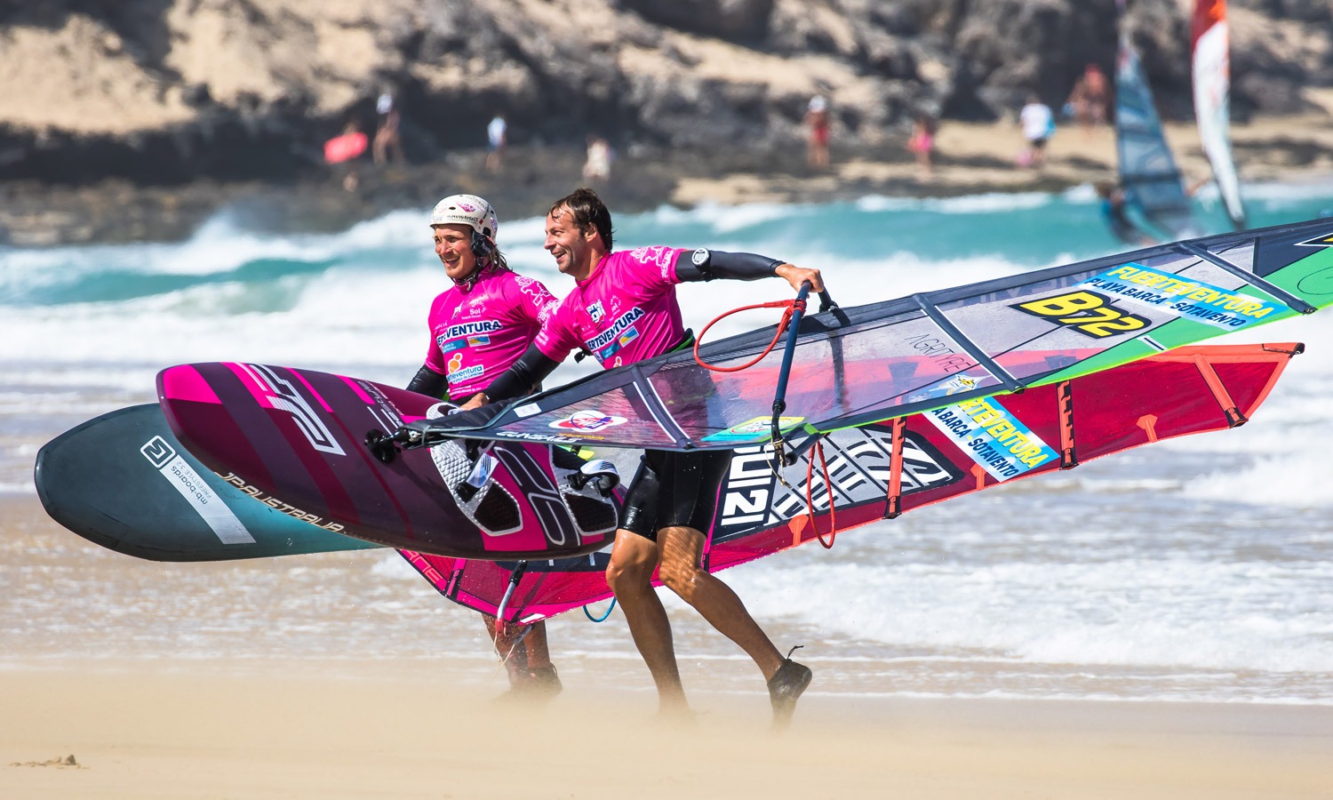 PWA Windsurf World Cup Fuerteventura 2018 - Freestyle Action am Sotavento Beach