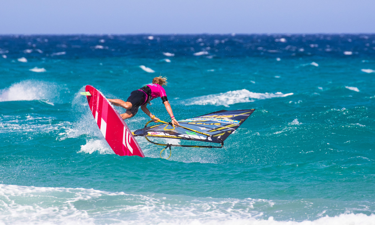 PWA Windsurf World Cup Fuerteventura 2018 - Freestyle Action am Sotavento Beach