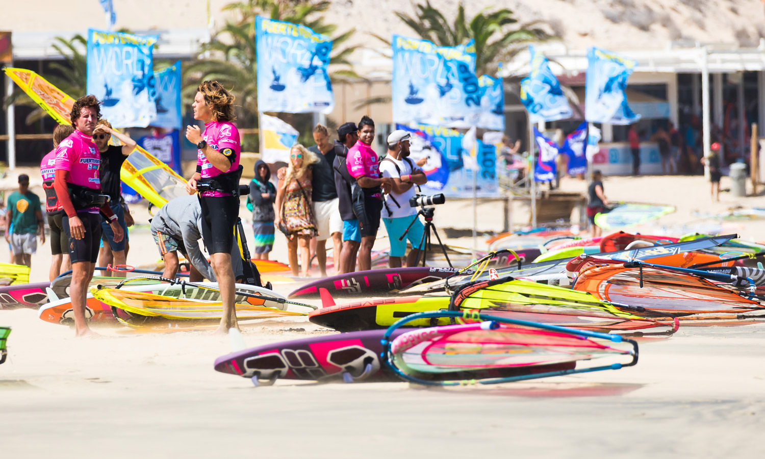 PWA Windsurf World Cup Fuerteventura 2018 - Freestyle Action am Sotavento Beach