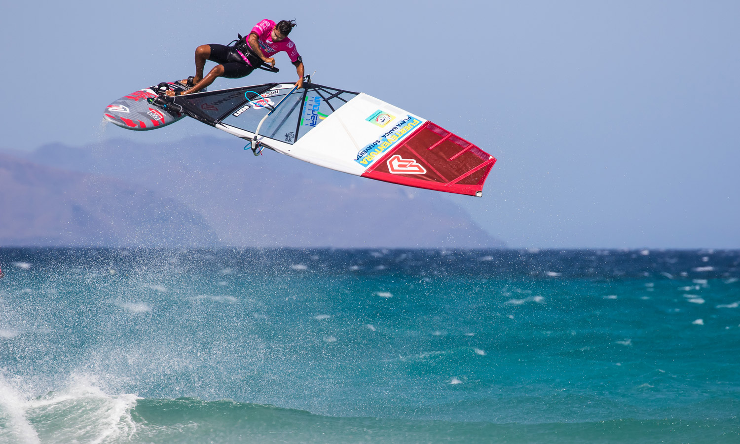 PWA Windsurf World Cup Fuerteventura 2018 - Freestyle Action am Sotavento Beach