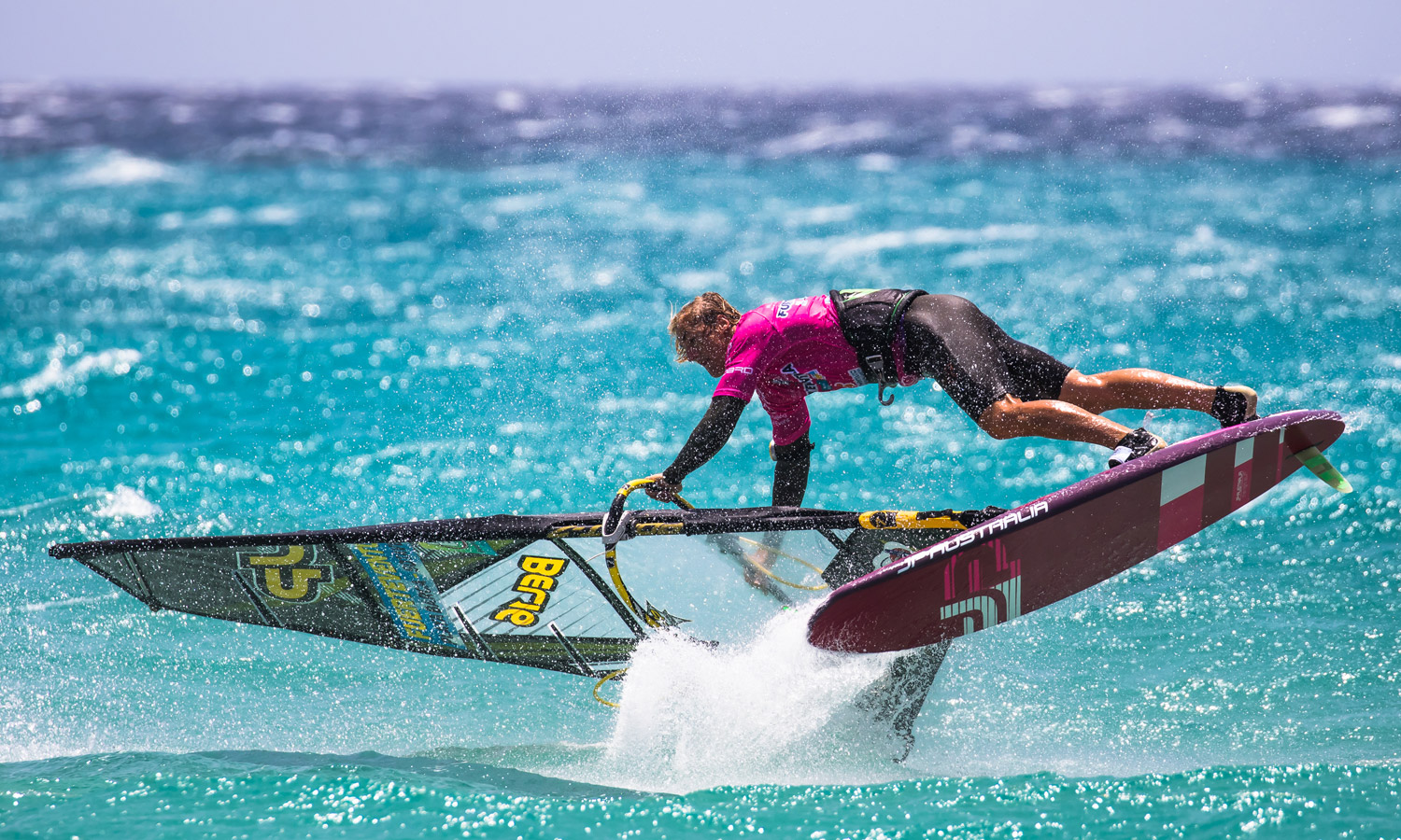 PWA Windsurf World Cup Fuerteventura 2018 - Freestyle Action am Sotavento Beach