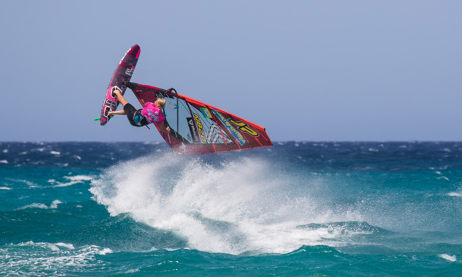 PWA Windsurf World Cup Fuerteventura 2018 - Freestyle Action am Sotavento Beach