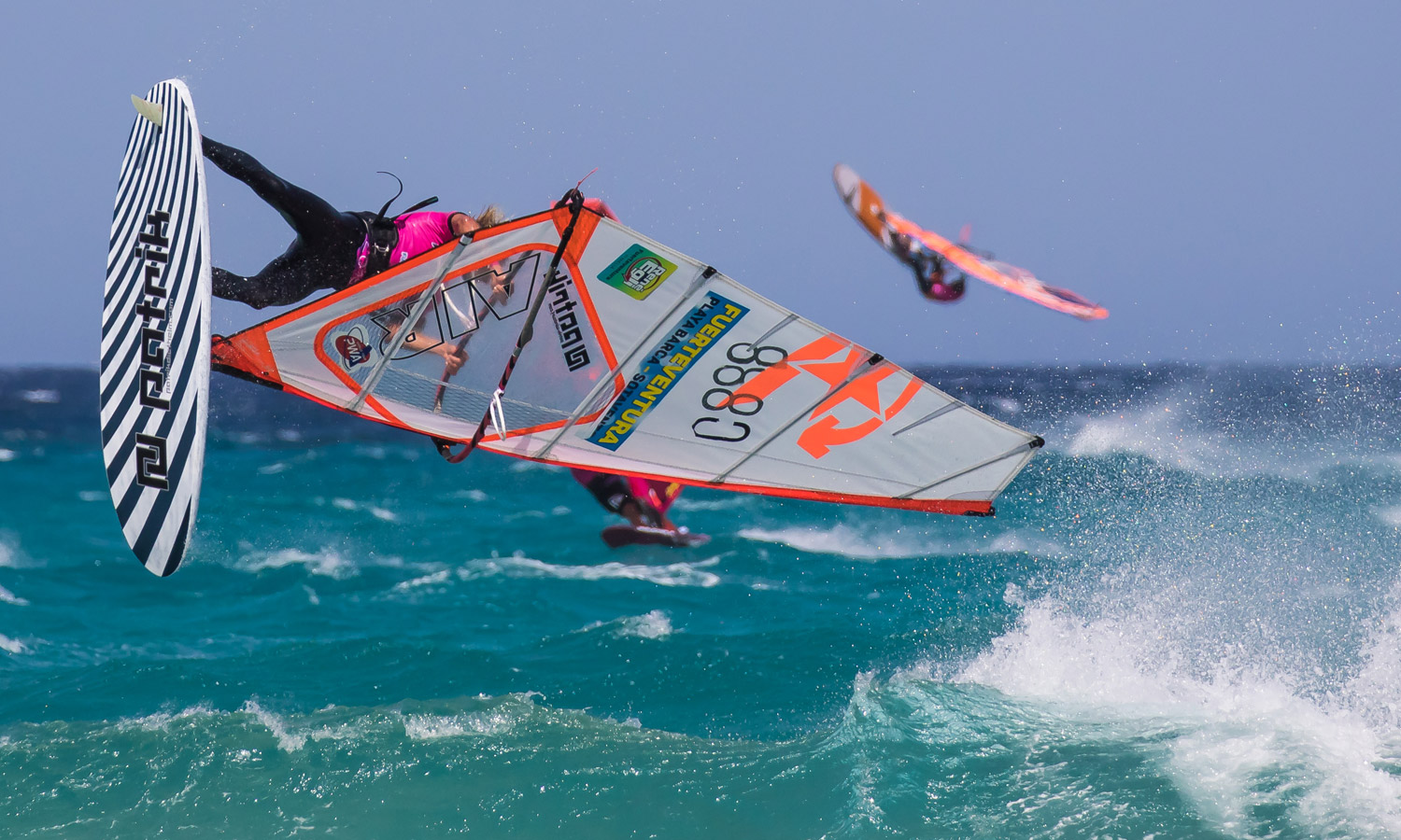 PWA Windsurf World Cup Fuerteventura 2018 - Freestyle Action am Sotavento Beach