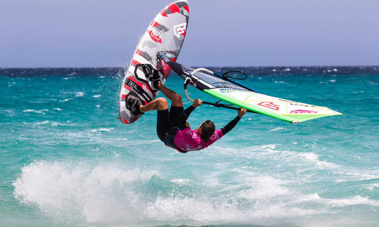 PWA Windsurf World Cup Fuerteventura 2018 - Freestyle Action am Sotavento Beach