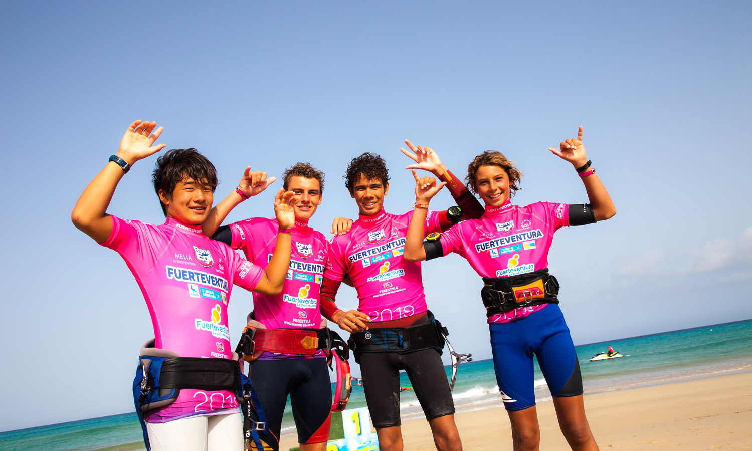 PWA Windsurf World Cup Fuerteventura 2018 - Freestyle Action am Sotavento Beach
