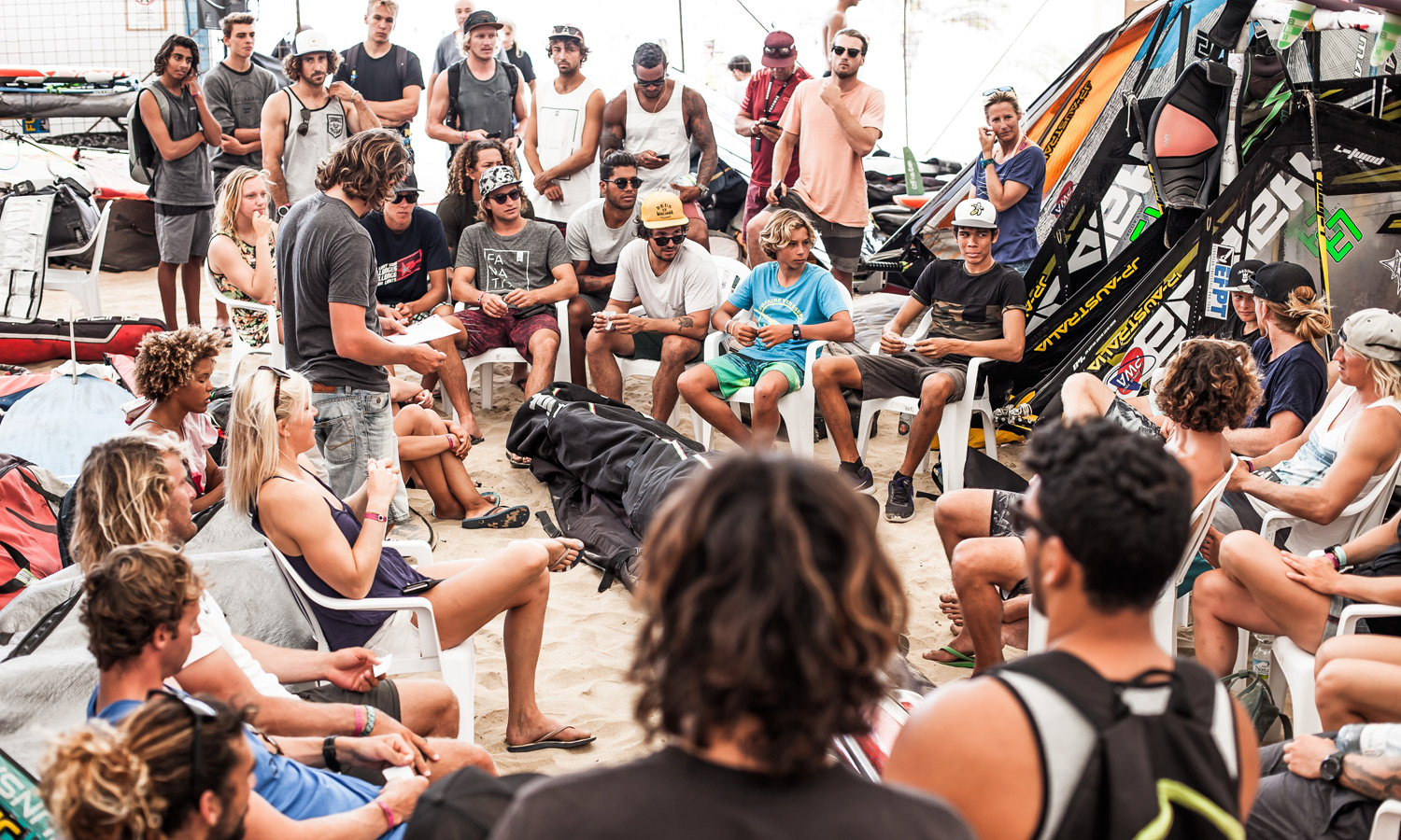 PWA Windsurf World Cup Fuerteventura 2018 - Freestyle Action am Sotavento Beach