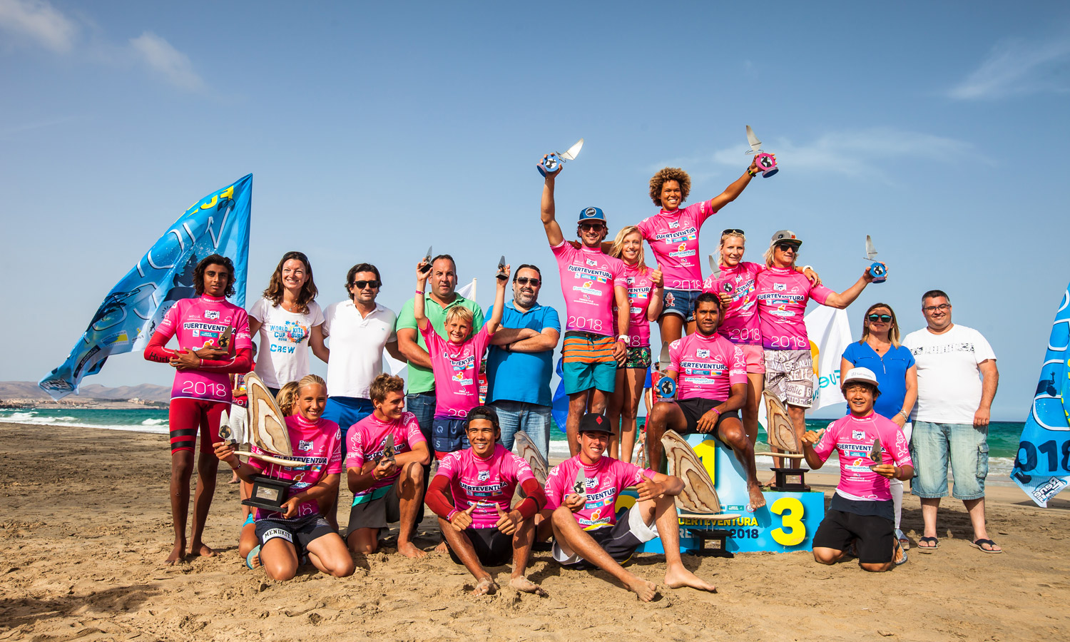 PWA Windsurf World Cup Fuerteventura 2018 - Freestyle Action am Sotavento Beach