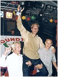 Bernd Hiss, Helge Wikens und Philipp Richter