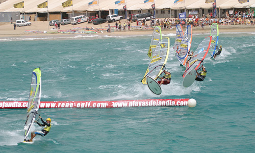 Kurz nach dem Start...