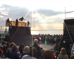 BMX- und Skate-Show