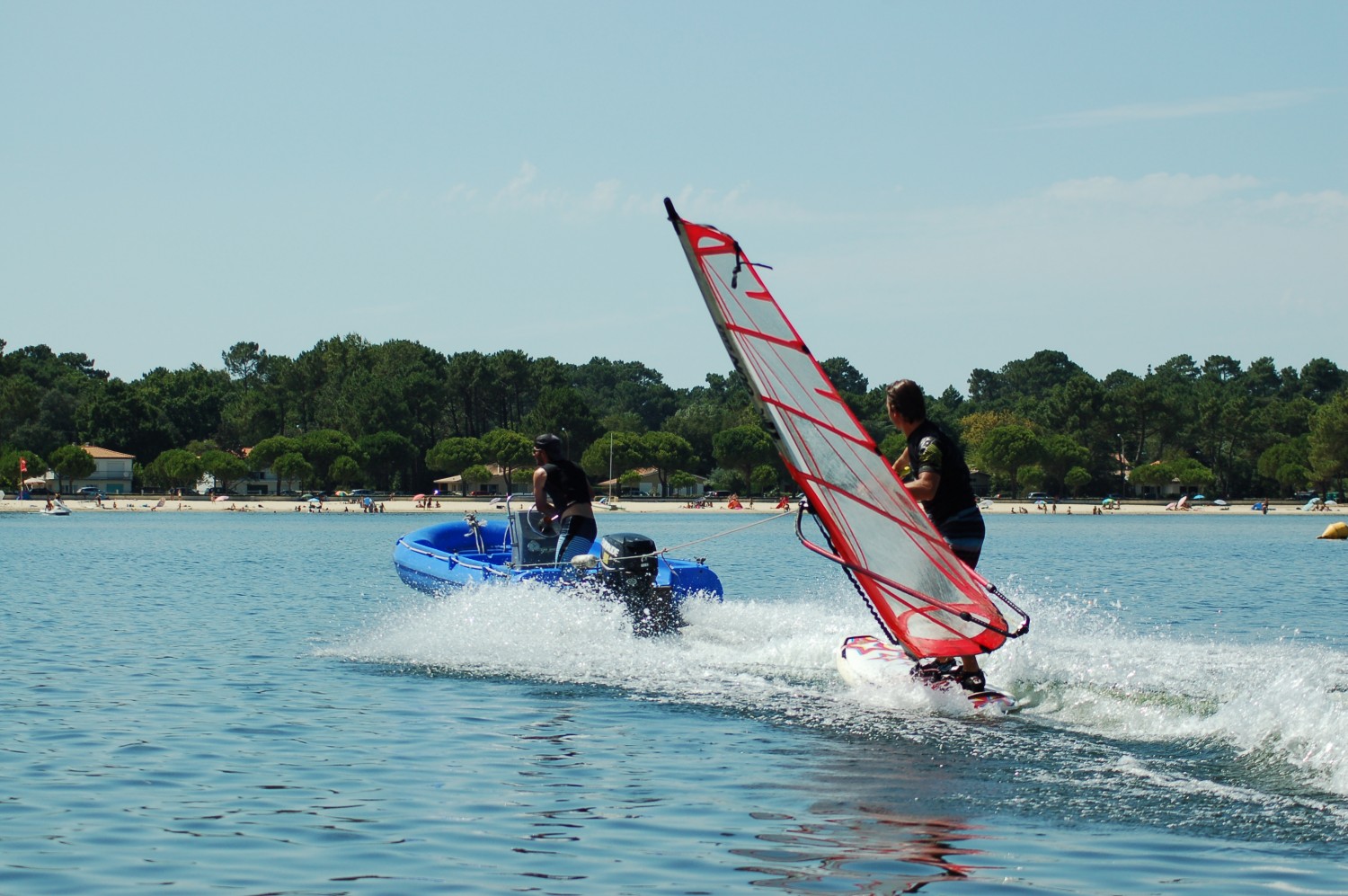 22.08.2013 - Lac Hourtin at Surfstation Force 7