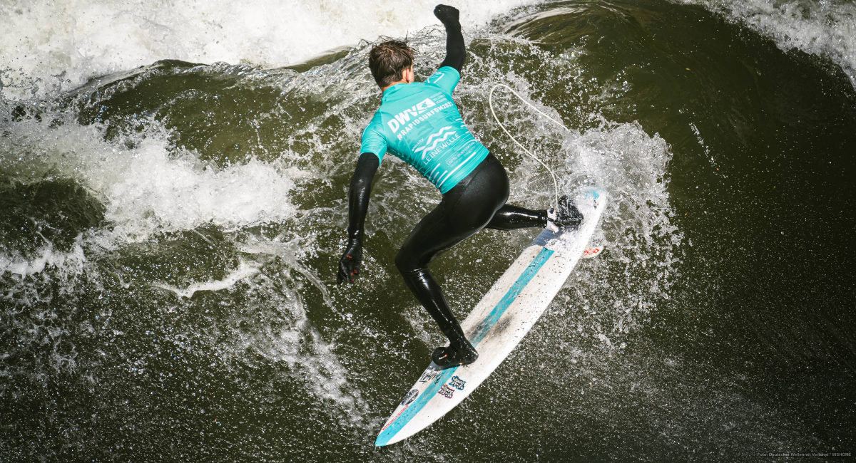 Deutsche Meisterschaft: Rapid Surfen auf der Leinewelle