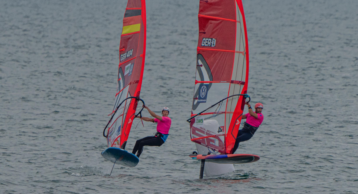 Formula Windsurfing Europameisterschaften, Vincent Langer in Führung