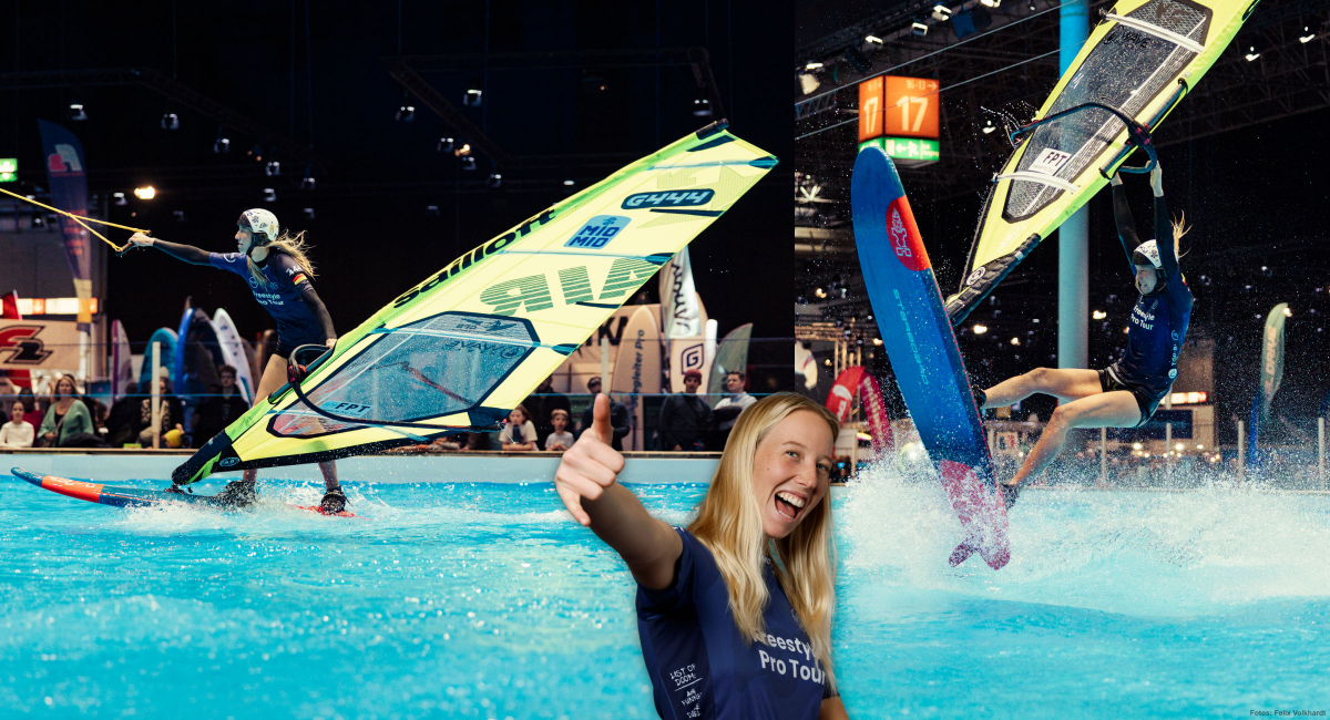 Lisa Kloster wurde Zweite.