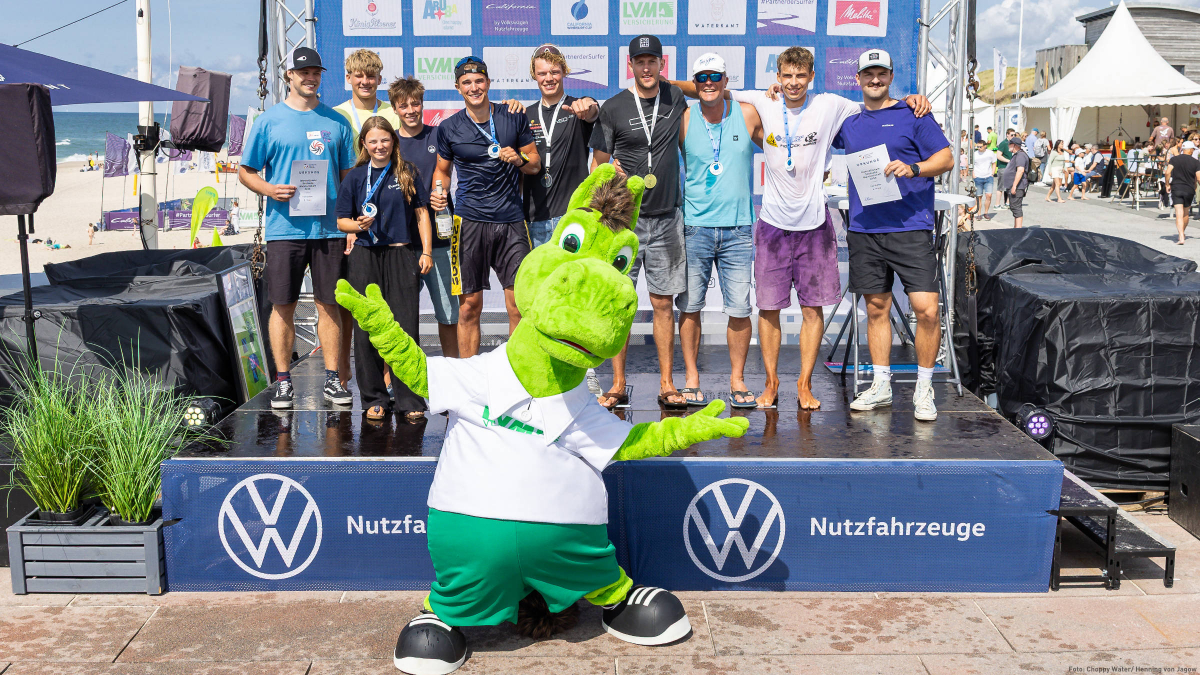 Awards ceremony at Brandenburger Beach