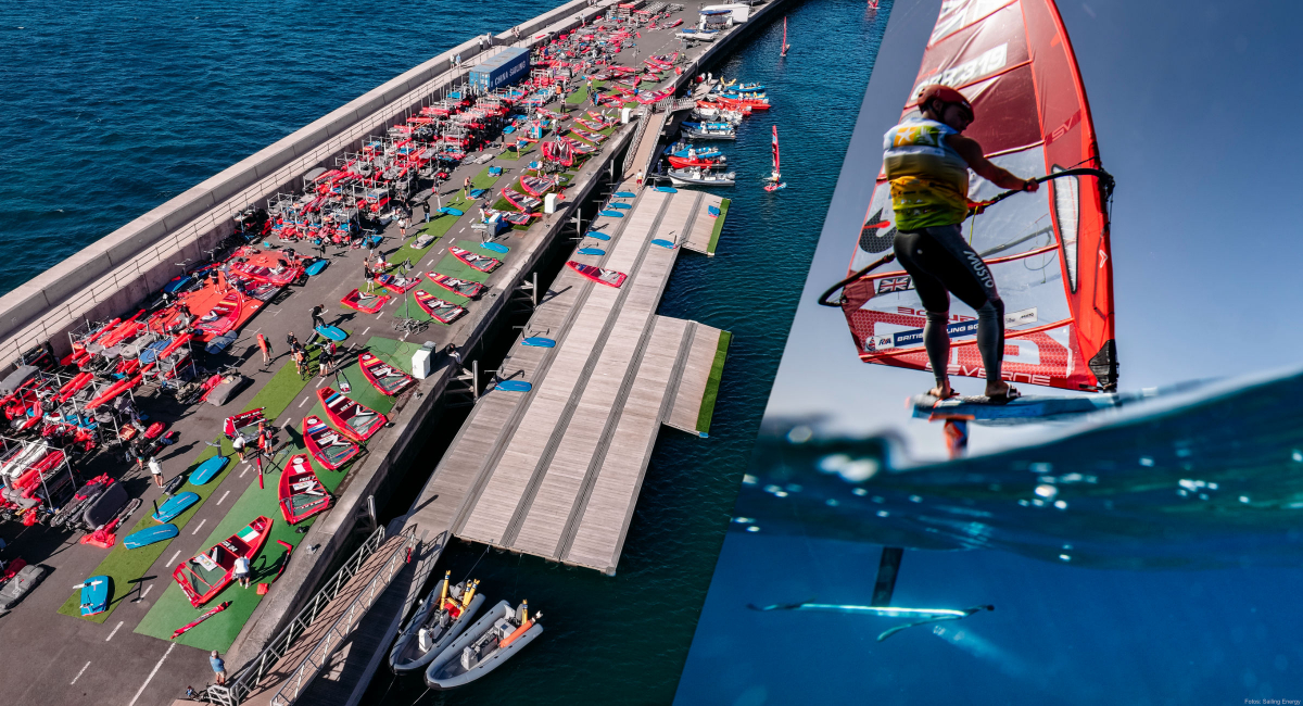 Als Startplatz für die Regatten dient die Marina Rubicón, wo einen Teil des Hafens als geschütztes Lager und Startplatz für die Regatta eingerichtet wurde.