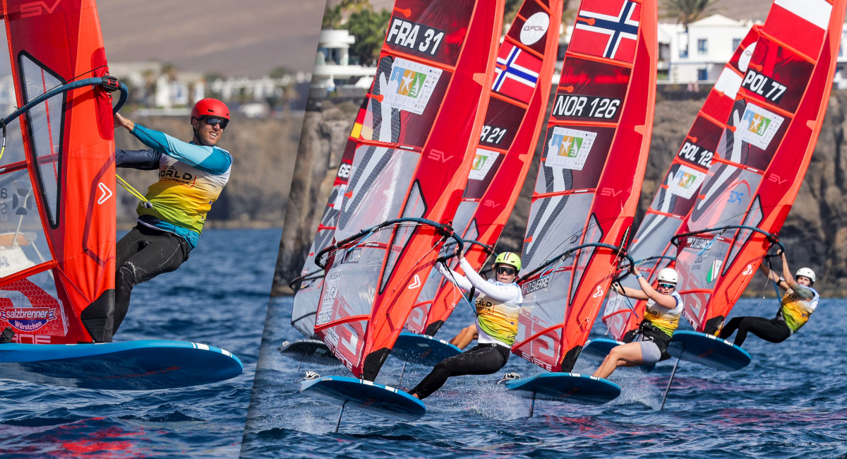 iQFOiL Weltmeisterschaft 2024 - Sebastian Kördel (links) liegt momentan auf Rang zwei.