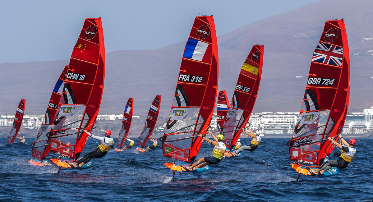 iQFOiL Weltmeisterschaft 2024 - Windsurfen vor Lanzarote