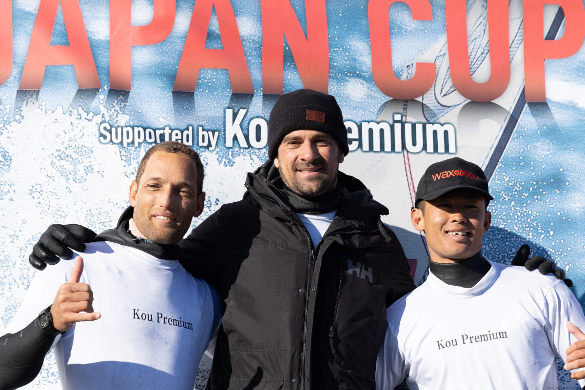 Antoine Martin, Marcilio Browne und Takara Ishii