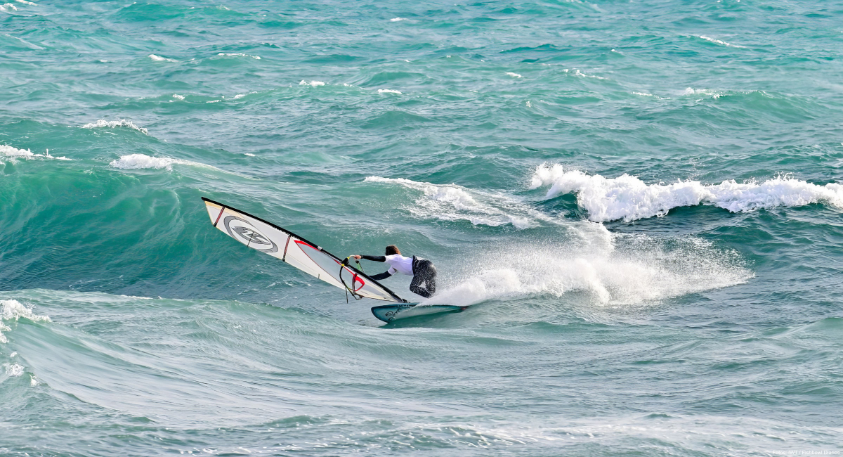 Bernd Roediger surfte im Finale weniger Wellen, scorte aber am Ende besser.