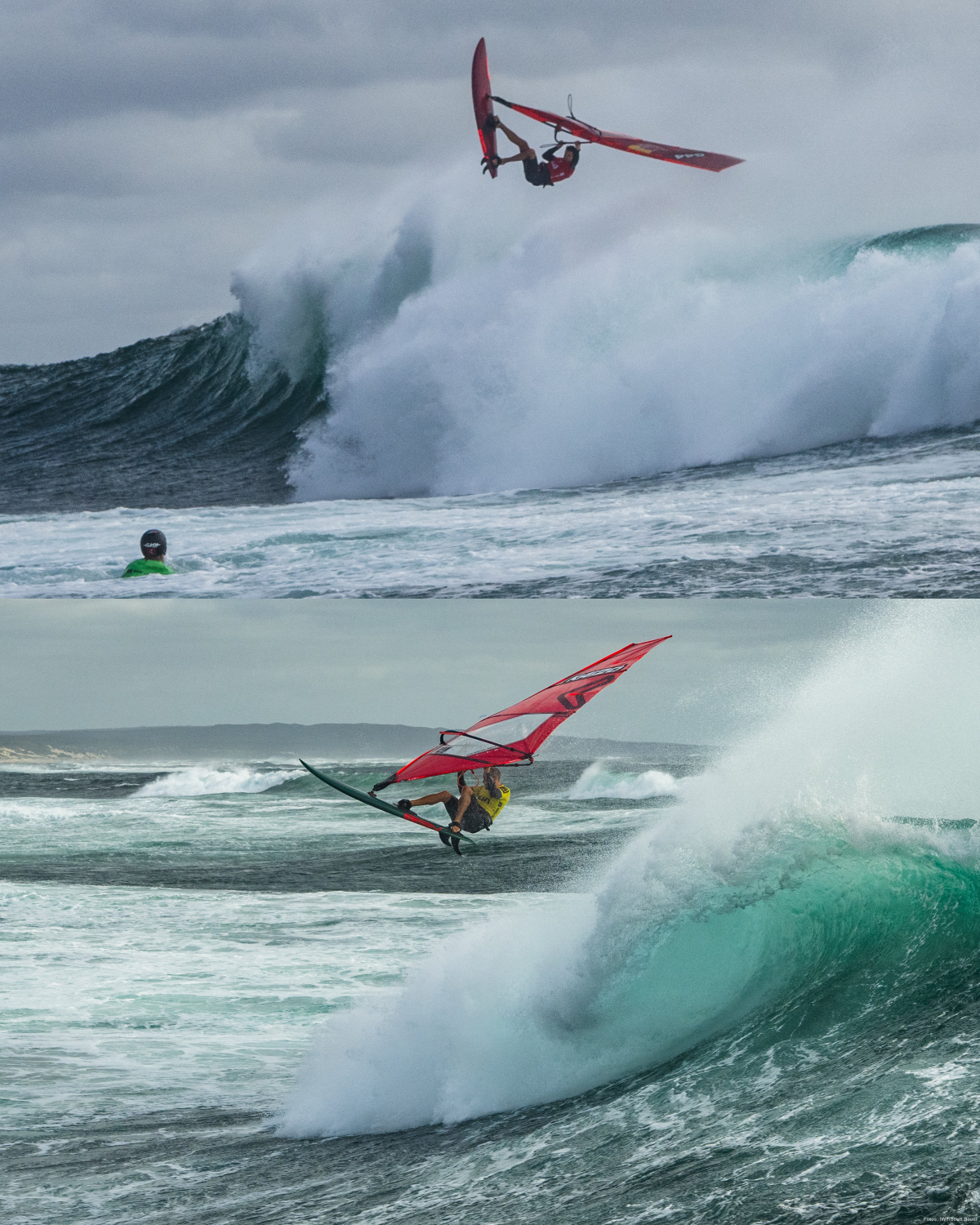 Oben: Fetter Aerial von Philip Köster. Unten: Jaeger Stone