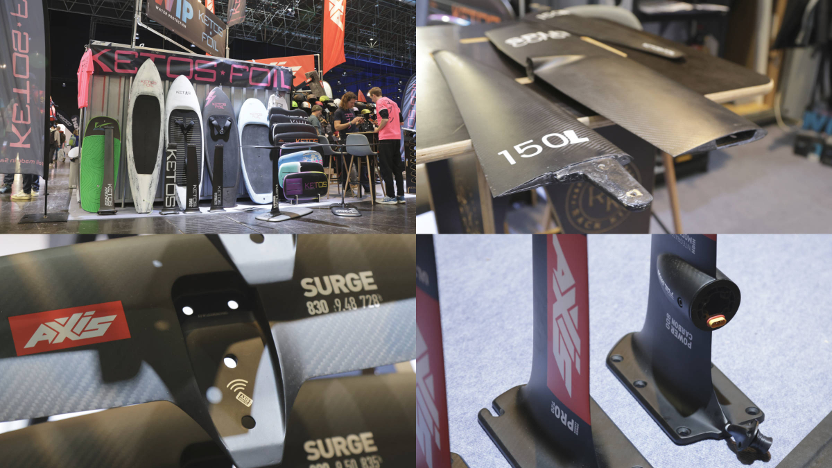 Hydrofoils und Foilboards von Ketos, Foil-Range von Axis