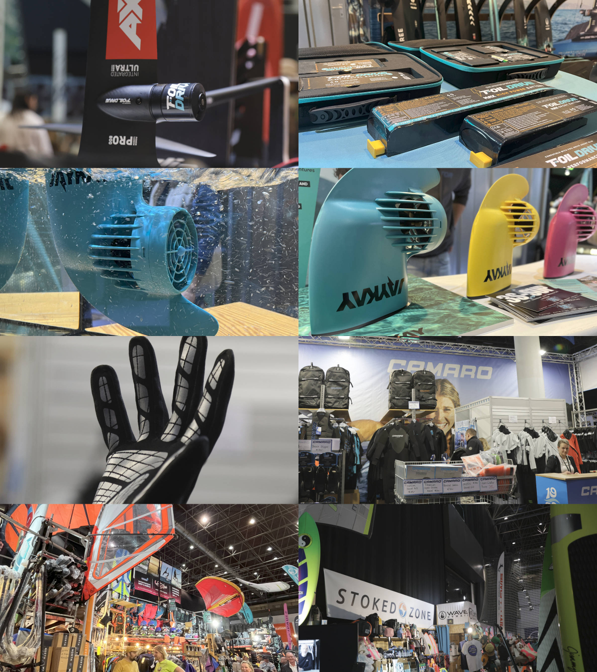 Foildrive E-Foils, Jaykay SUP-Propeller, Camaro Wetsuits und die Shop-Landschaft auf der boot 2026
