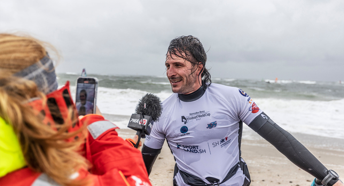 PWA Windsurf World Cup Sylt - Adrien Bosson