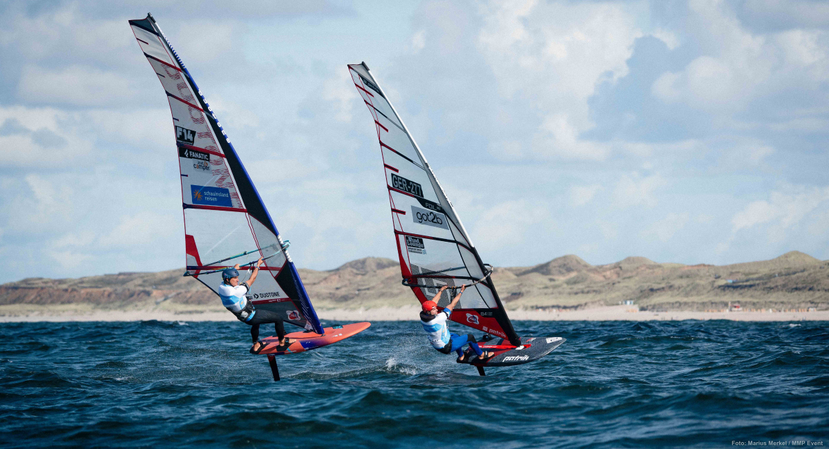 PWA Windsurf World Cup Sylt - Michele Becker gewinnt die erste Slalom-Elimination