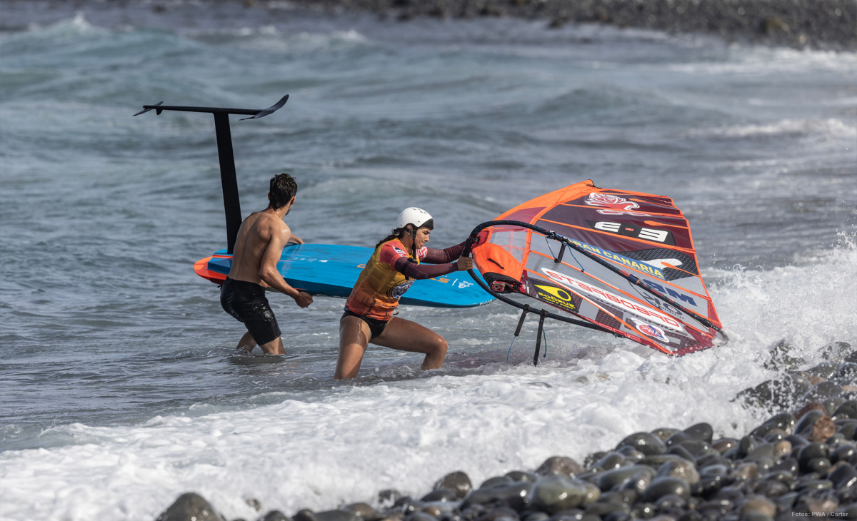 Slalom-Material in Pozo: Eine schwierige Angelegenheit.