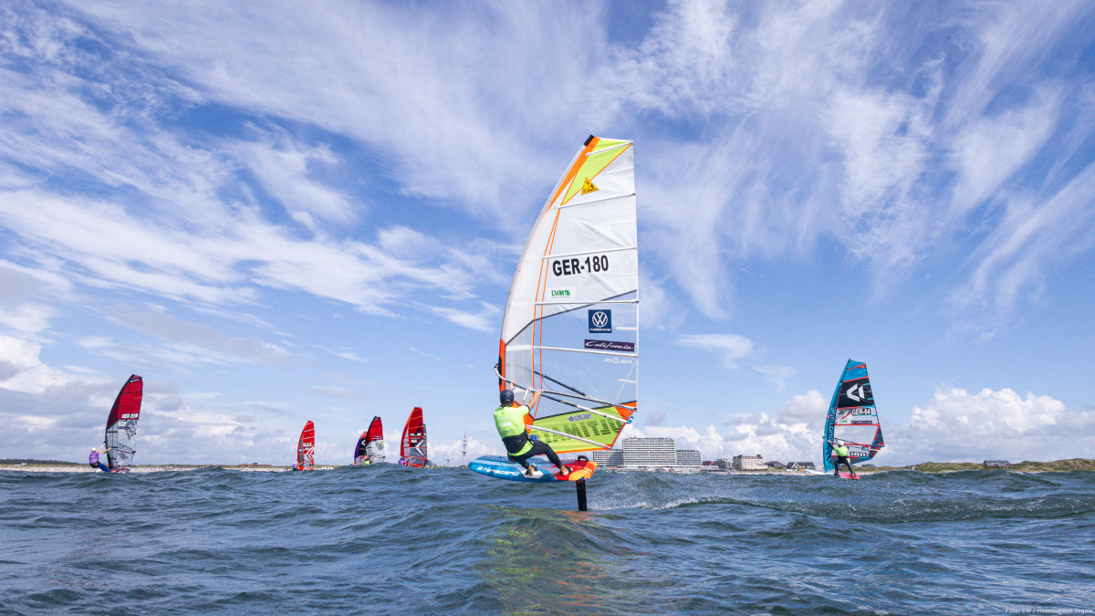 Foil Slalom beim Surf Cup Sylt