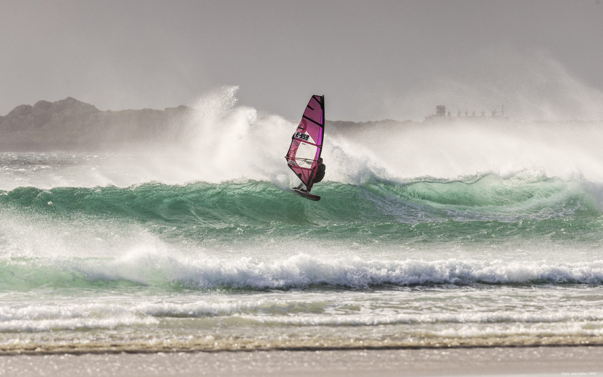 Marino Gil beim Training in Tiree.