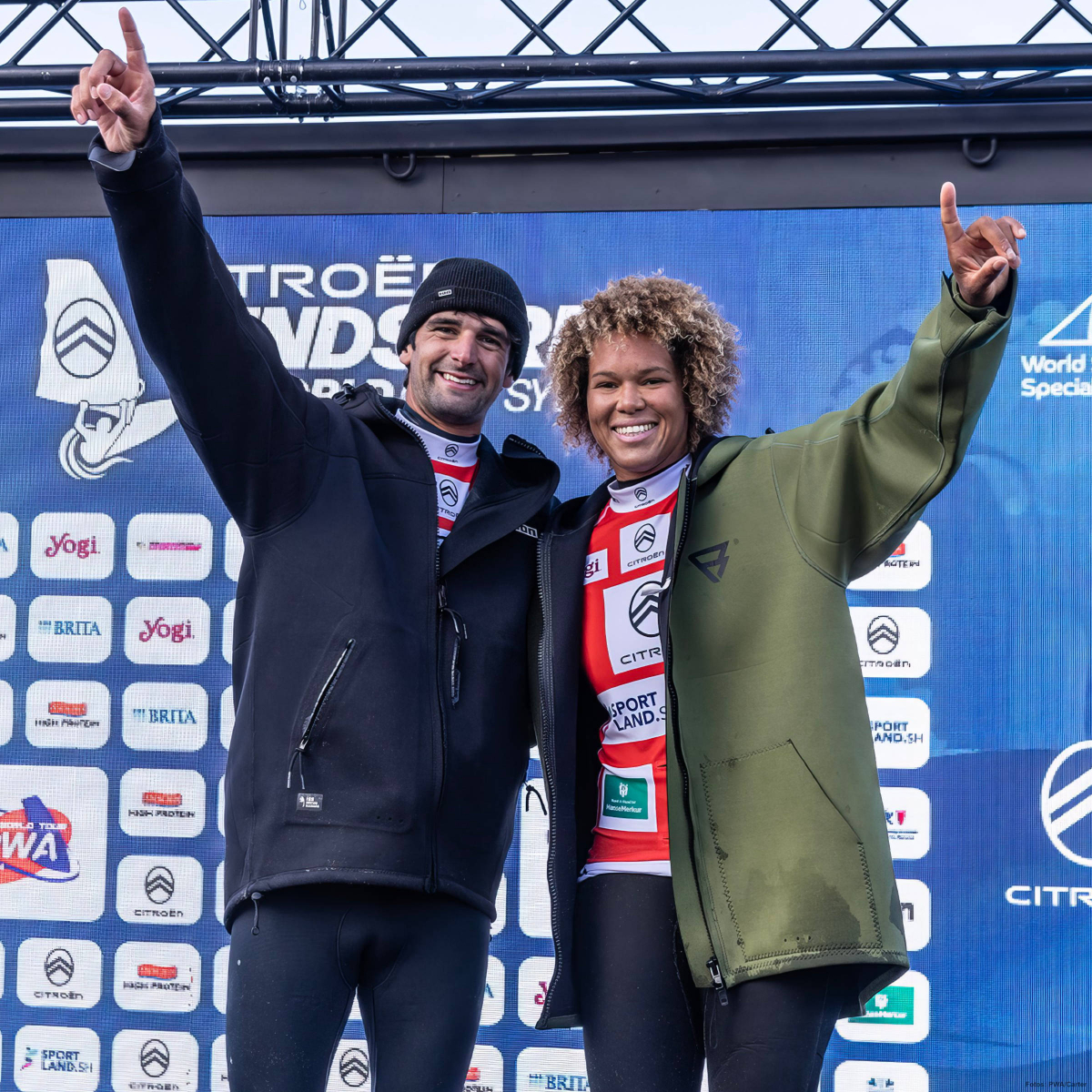 Marc Paré und Sarah-Quita Offringa
