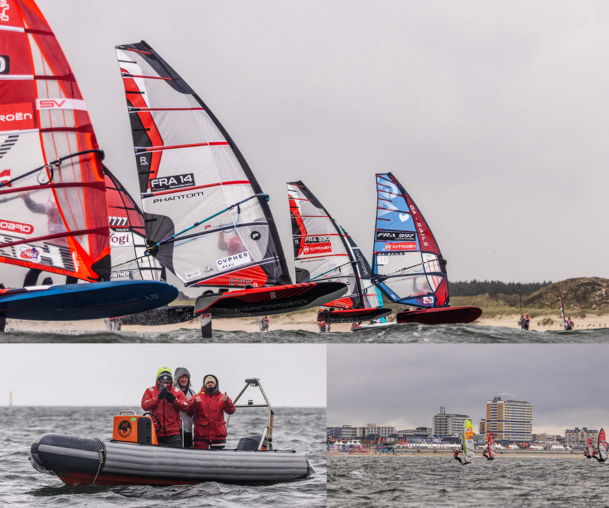 Foil Slalom vor Sylt