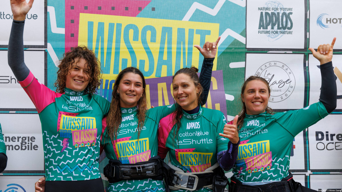 Sol Degrieck, Lisa Wermeister, Alice Arutkin and Marine Hunter