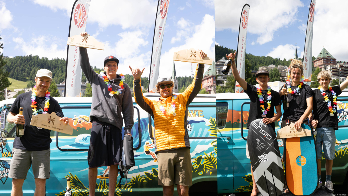 The podium at the X-PROJECT invitational